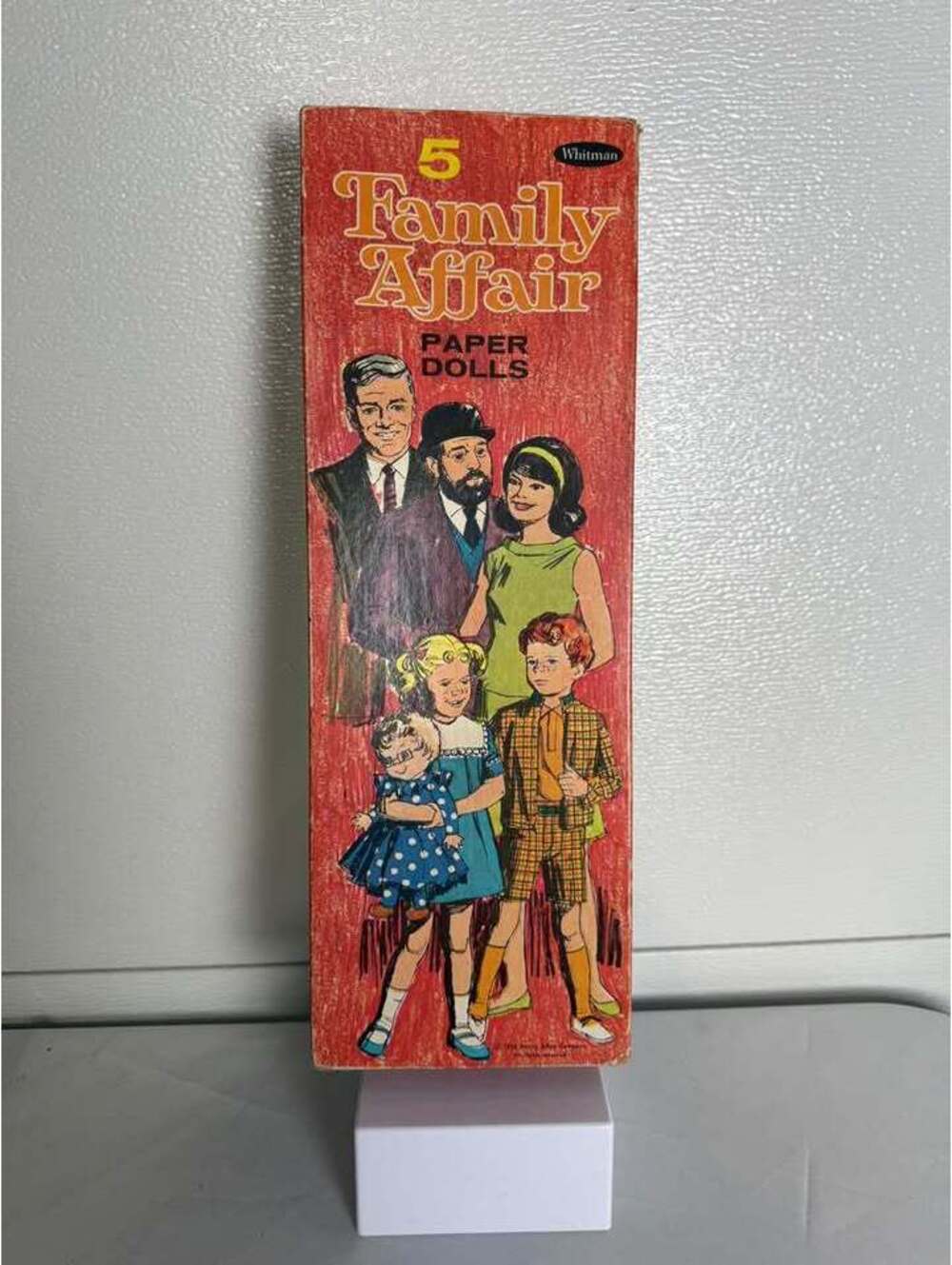 Vintage 1968 Whitman Family Affair Paper Dolls Set